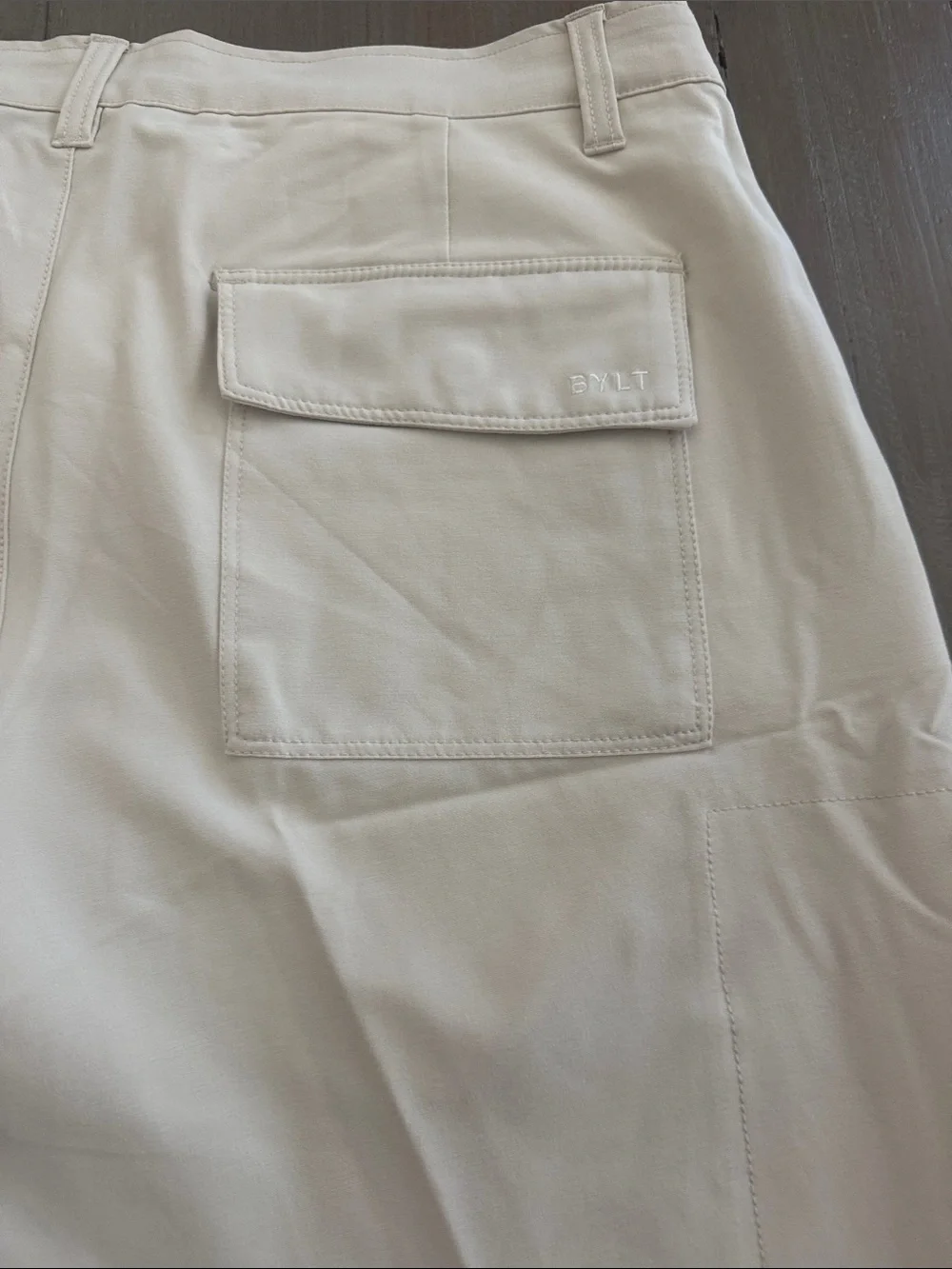 BYLT Basics Men's Hybrid Shorts - Off-White size 36